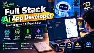 Full Stack AI App Developer | Build Real AI Apps from Scratch 🚀 Tutorial 