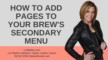 How to Add Pages to Your BREW