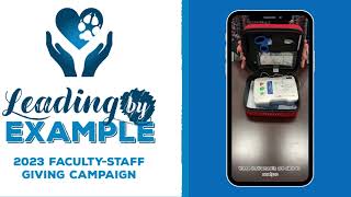 2023 Faculty-Staff Giving Campaign: An AED can save lives