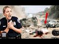 Insane Most Brutal Police Dashcam Moments: Wild PIT Maneuvers and High -Speed Crashes #13