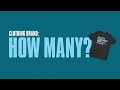 How Many Shirts Should I Start With? - Clothing Brand