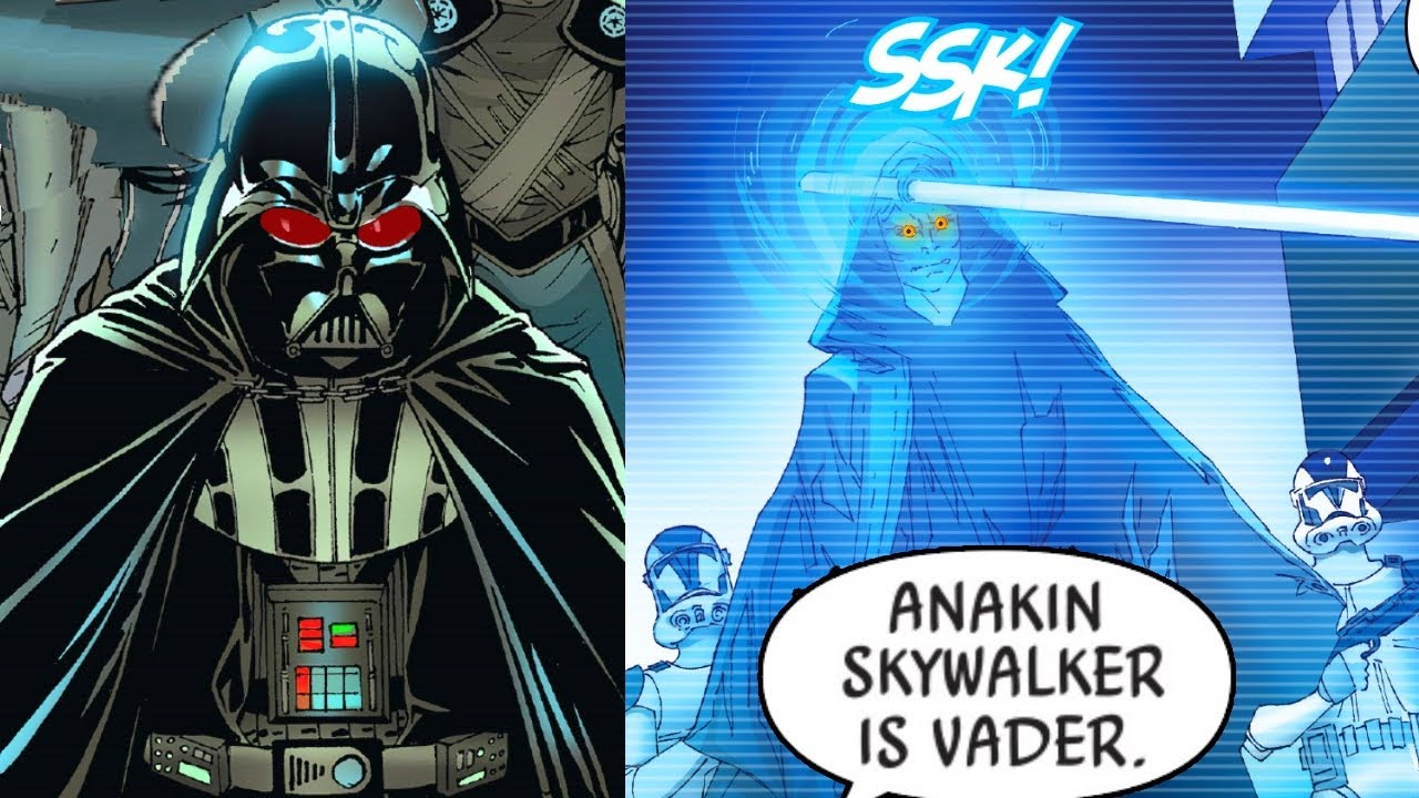 The Survivor That Leaked Footage Of Darth Vader Without A Mask Canon Star Wars Comics Explained Youtube