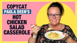 WHATS FOR DINNER 2022 | QUICK AND EASY HOT CHICKEN SALAD CASSEROLE