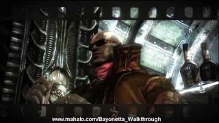 Full Bayonetta Walkthrough - Chapter 3 - The Burning Ground Part 2 HD Guide