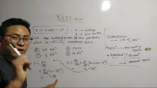 Target NEET 2021 ||Day 5 ||1D Motion ||Variable Accelaration