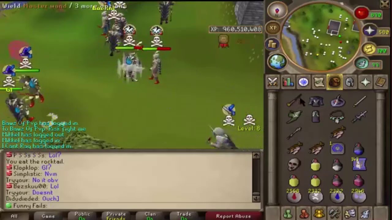 [Ikov RSPS] Funny Fails Super High Risk PKING Massive Loots