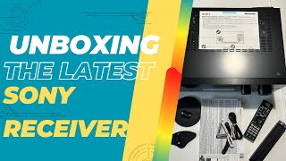 Unboxing Latest Sony AN1000 Multicahnnel Av Receiver   SD 480p