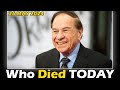 Famous People Who Died Today 26th May 2024 - Passed Away People Today