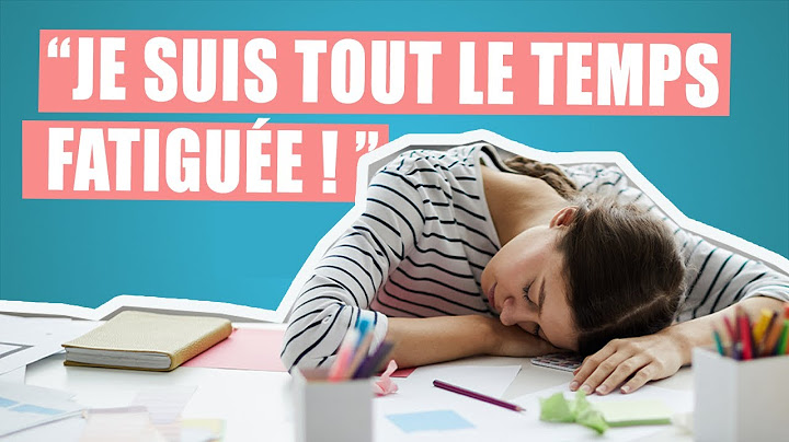 Sommeil: Je suis tout le temps fatiguée... c'est grave ? 💤 | Santé, bonjour !
