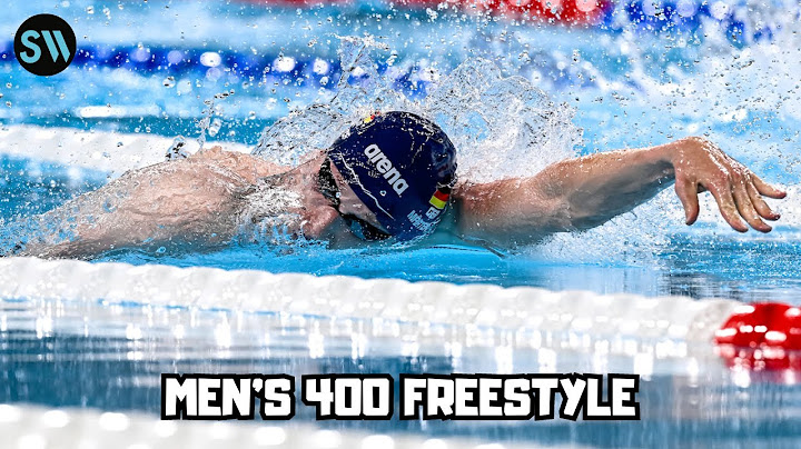 Germany's Lukas Martens Holds Off Elijah Winnington in the  Men's 400 Freestyle | Olympics 2024