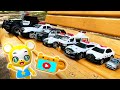 【はたらくくるま】【おもちゃ】パトカーでかくれんぼ！トミカ★ポリスカー★パトロールカー★乗り物 いっぱい 子供向け知育動画★赤ちゃん喜ぶアニメ,Tomica Cars