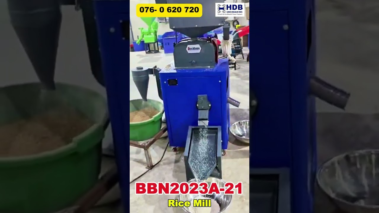 Modern Rice Milling Technology | BBN2023A21 Rice Mill Machine in Action