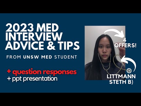 2022 Medicine Interview Tips from a UNSW Med Student (UNSW, WSU, CSU)