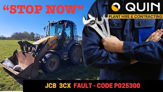 🔧 JCB 3CX Fault Code P025300 Explained | Causes, Symptoms & Fix