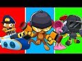 Bloons TD 6 - 4-Player Double Guns Challenge | JeromeASF