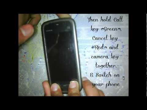 Video: Hoe U U Nokia 5230-telefoon Formateer