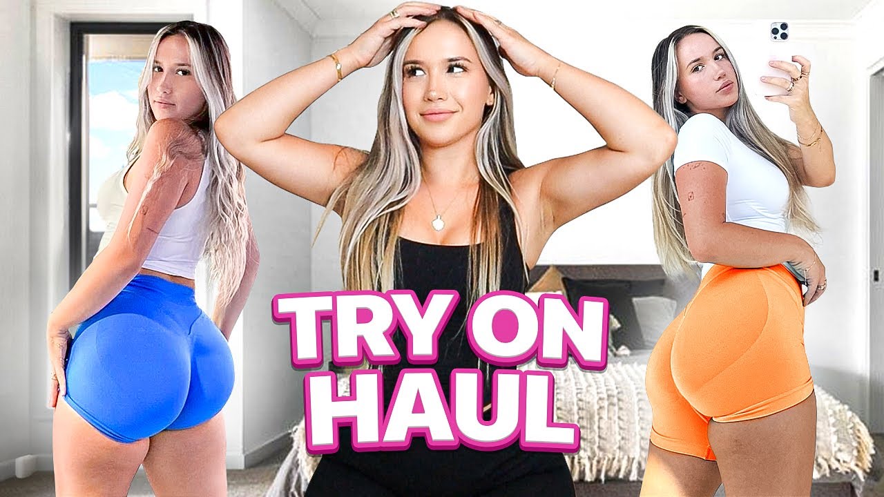 TRY ON HAUL *TIGHT SHORTS* 🤩 | AZRA LIFTS - YouTube
