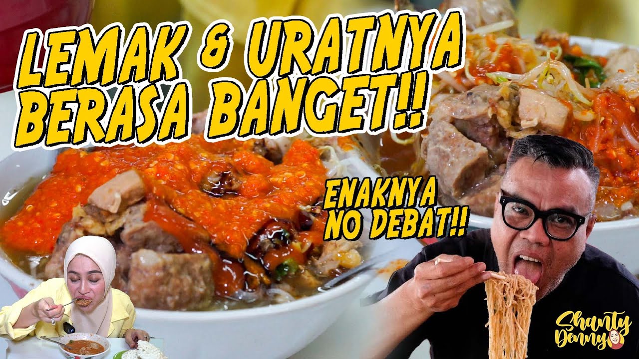 ENAKNYA NO DEBAT!! LEMAK & URATNYA BERASA BANGET!! BAKSO LARIS MANIS!!