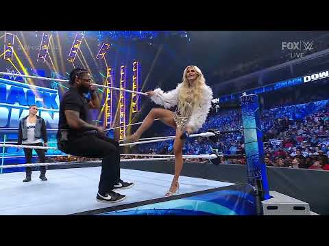 Charlotte Flair Uh-Oh Upskirt (Commando?) on Smackdown (3/11/22)