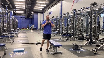 Goblet Cross Over Step Up