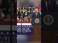 Trump Rally Attendee Repeatedly Mimics President’s Hand Movements