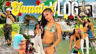 Jamaica Vlog: party, horseback riding, hiking waterfall, zip lining, bamboo rafting, tubing, etc