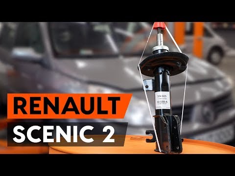 Как заменить переднюю стойку амортизатора на RENAULT SCENIC 2 (JM) [TUTORIAL AUTODOC]