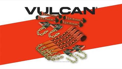 VULCAN 8-Point Roll Back Vehicle Tie Down Kit with Chain Tails on Both Ends - Set of 4 - Proseries