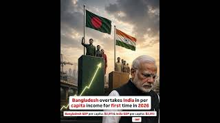 Bangladesh Beats India? Per Capita Income Shock in 2026 😳 Explained