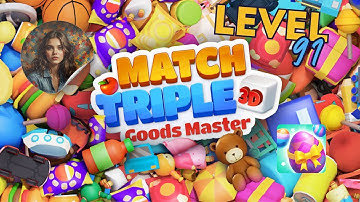 Match Master: Goods Triple 3D Level 91