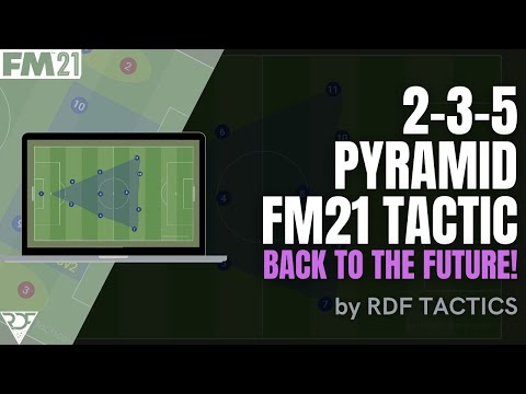 2-3-5 Pyramid ’Classic Formation’ | 128 Goals in FM21 | Football Manager 2021 Best Tactics