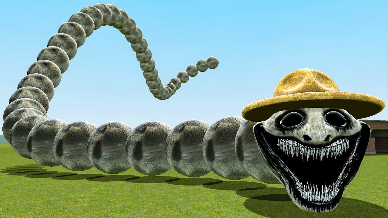 I MADE ROBLOX HUNGRY ZOOKEEPER WORM In Garry's Mod with Spider Man!