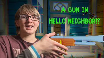 Trying to Get the GUN in Hello Neighbor Act 3! (Mission 9 Birthday Party Puzzle)