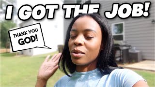 I GOT THE JOB! Rebuilding My Life..