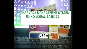 VB PROJECTS   PHARMACY MANAGEMET SYSTEM VB 6 0