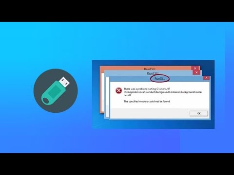 USB Flash Bellek RunDLL Hatası ve Çözümü | RunDLL Hatasının Basit Çözümü