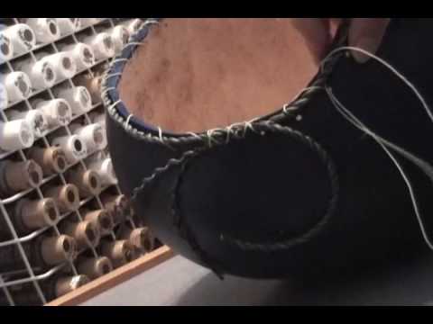 Knotless Netting on a Gourd Part 1 