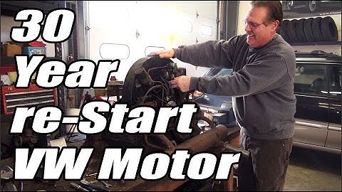 Classic VW BuGs How to Tip Re Start Old Beetle Motor Sitting for Years
