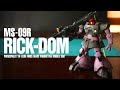 HGUC 1/144 リックドムを電飾&全塗装!!【GUNPLA/ガンプラ全塗装33機目】HGUC RICK-DOM BUILD!!