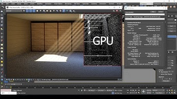 V-Ray Next Render Speed Test with AMD Ryzen & NVIDIA GTX 1050Ti