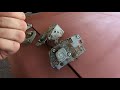 1955, 1956,1957 Chevy car door latch and striker differences