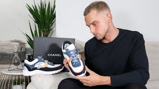 chanel runner trainers