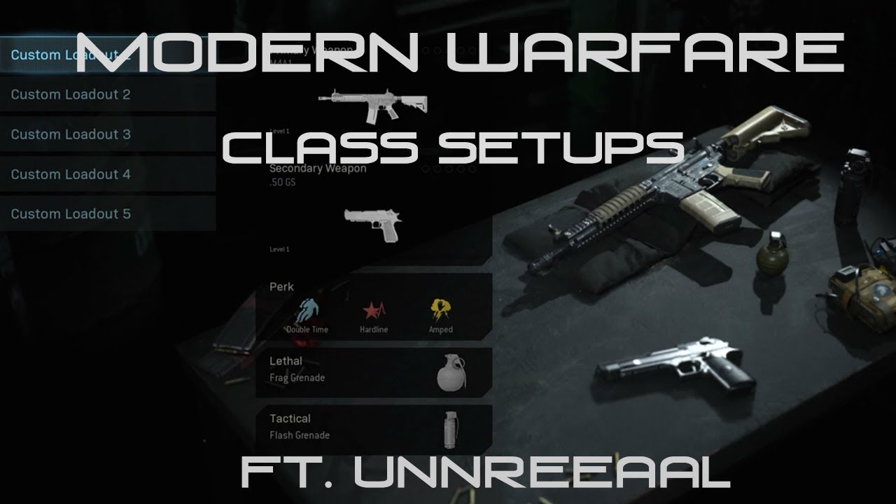 MODERN WARFARE BEST RESPAWN CLASS SETUPS! - YouTube