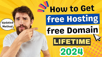 How to Get Free Hosting & Domain for WordPress 2024 Unlimited Lifetime Hosting!