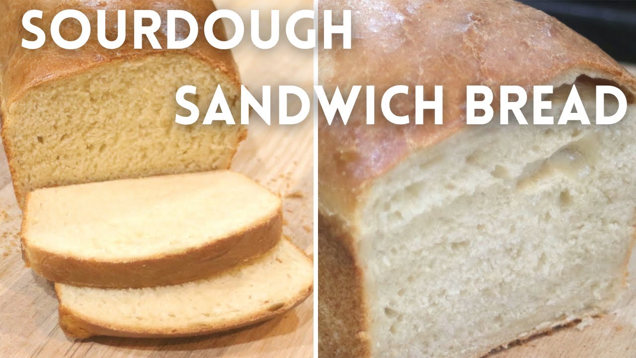 EASY Sourdough Sandwich Bread! Make Your Own Sandwich Bread At Home!