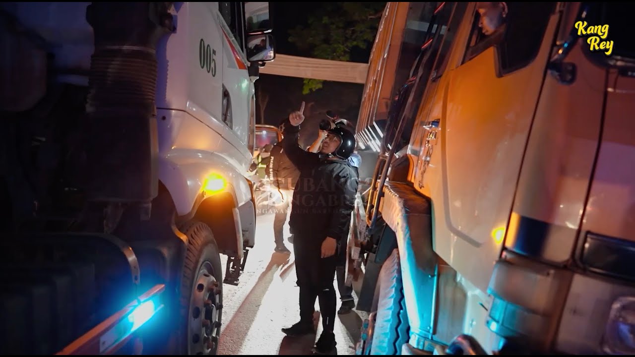 KANG REY GERAM MASIH ADA TRUK YANG LANGGAR ATURAN JAM OPERASIONAL | CATATAN HARIAN KANG REY #62