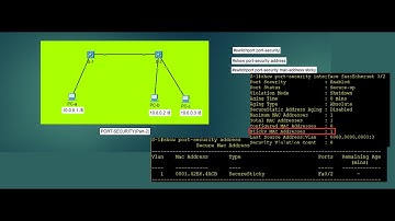 Port Security Part 2 | Enabling Sticky MAC Addresses & Viewing Secure MACs