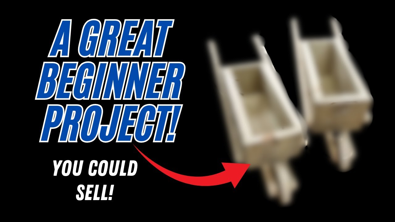 A Great Beginner woodworking Project! You could make money selling ...