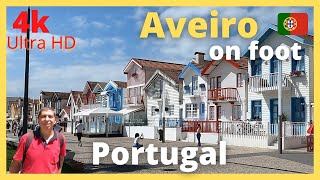 Aveiro - one of the cities with the best quality of life in Portugal, 4k