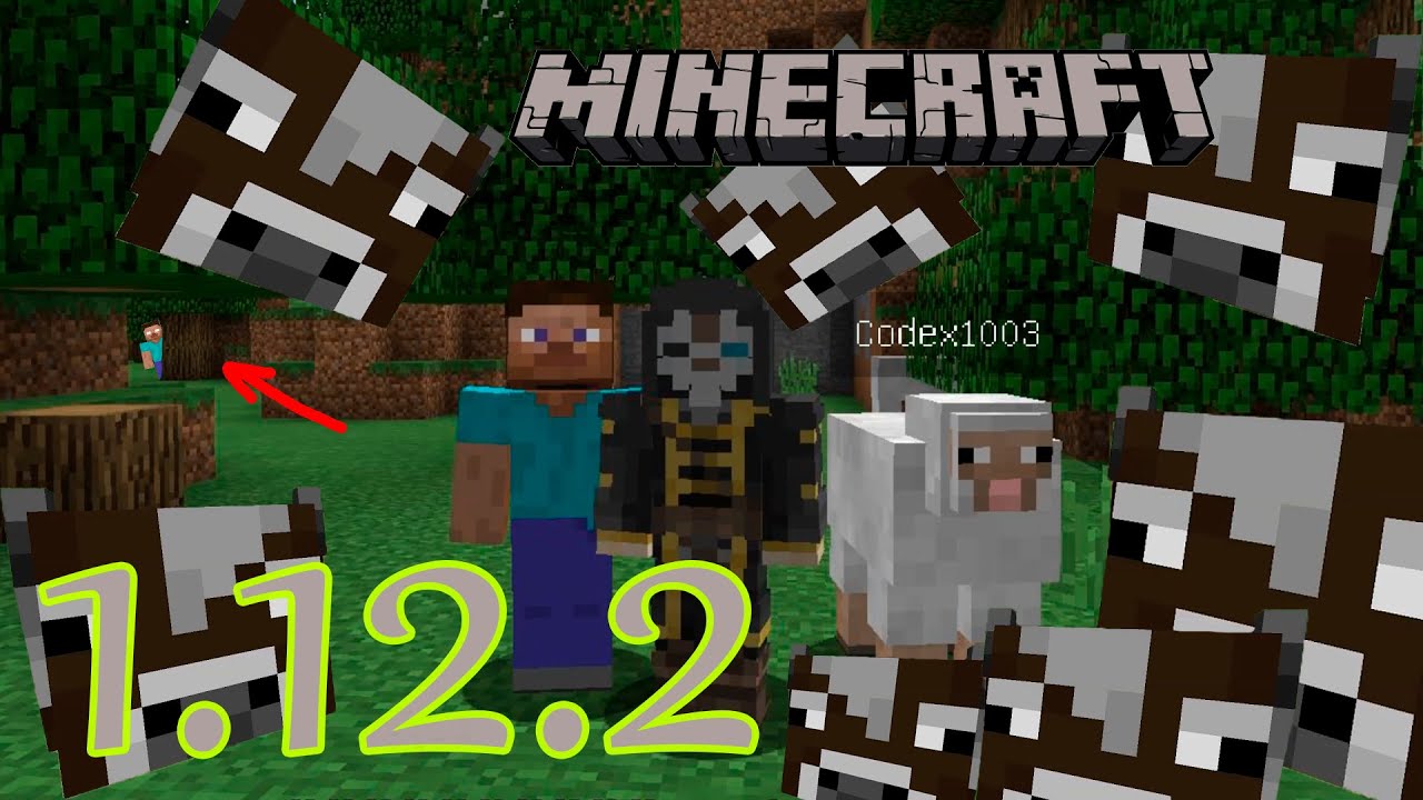 Minecraft Выживание 1.12.2 Прохождение 1# Начало Пути + Codex Коровья Мистика....